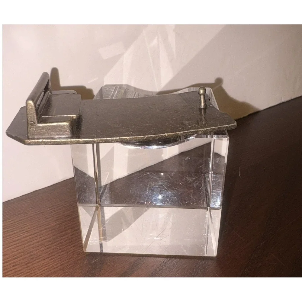 Vintage DAD‎ Belt Buckle 3x2 Metal Raised Letters Fits 1.5